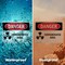 Signmission Contaminated Area Danger Sign, Vinyl Decal, 10in W x 7in L, 2PK OS-2PACK-DS-D-710-L-1834 - alternate 5